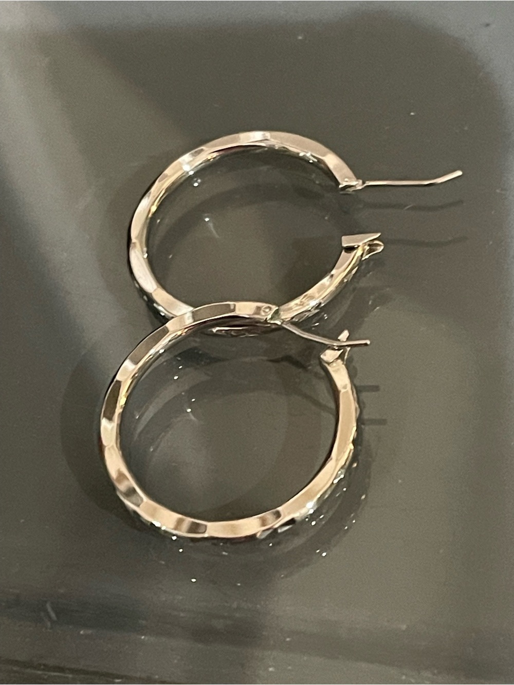 Classic Silver Hoop Earrings - Women's Jewelry